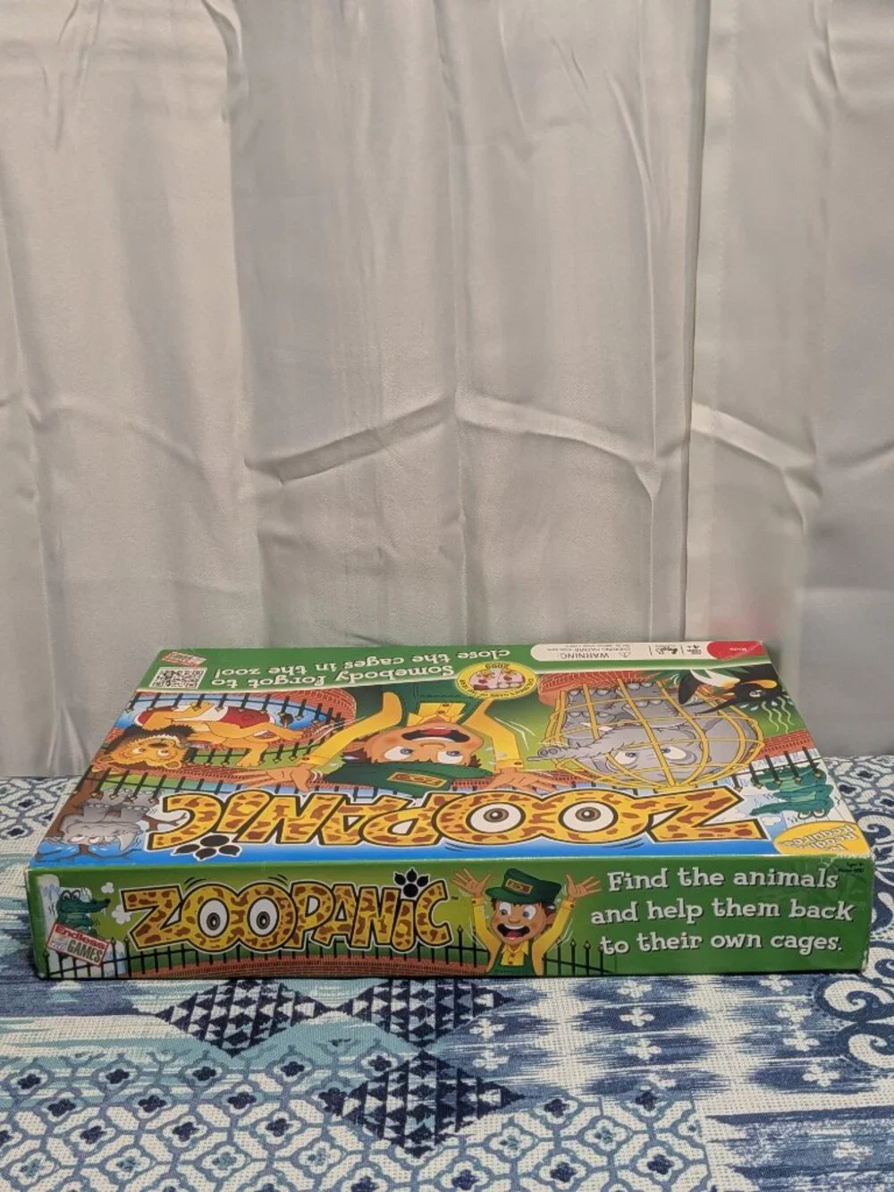 Zoo Panic Board Game Endless Games Inc 2009 99% complete Denmark Game of the yr